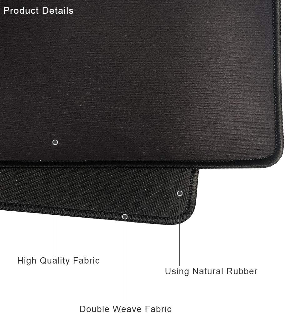 Extended 70X30Cm Gaming Mouse Pad with Stitched Edges,Non-Slip Base,Water-Resistant Desk Pad Keyboard Mat for Work,Gaming,Office,Home.(Beautiful Space)